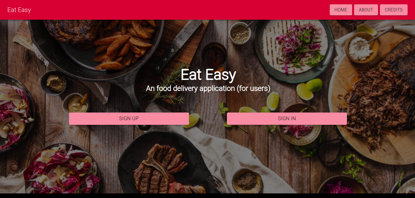 Food Delivery Application with hotel management